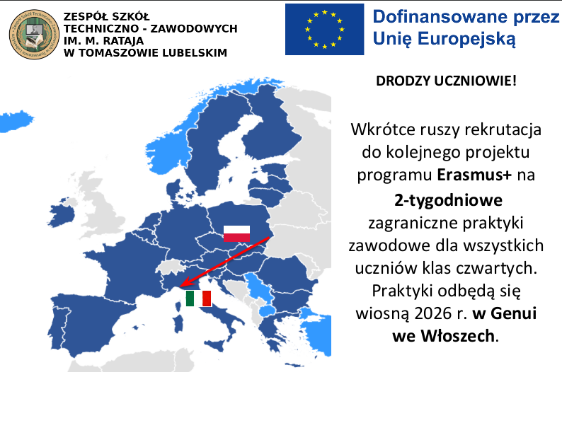 Read more about the article Rekrutacja Erasmus+