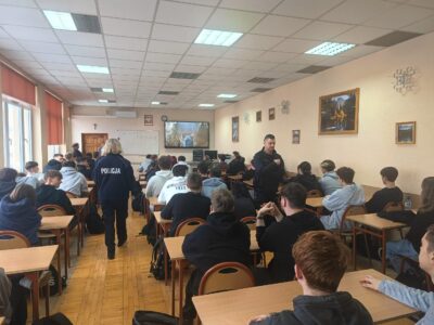 Spotkanie z Policją – profilaktyka narkotykowa 