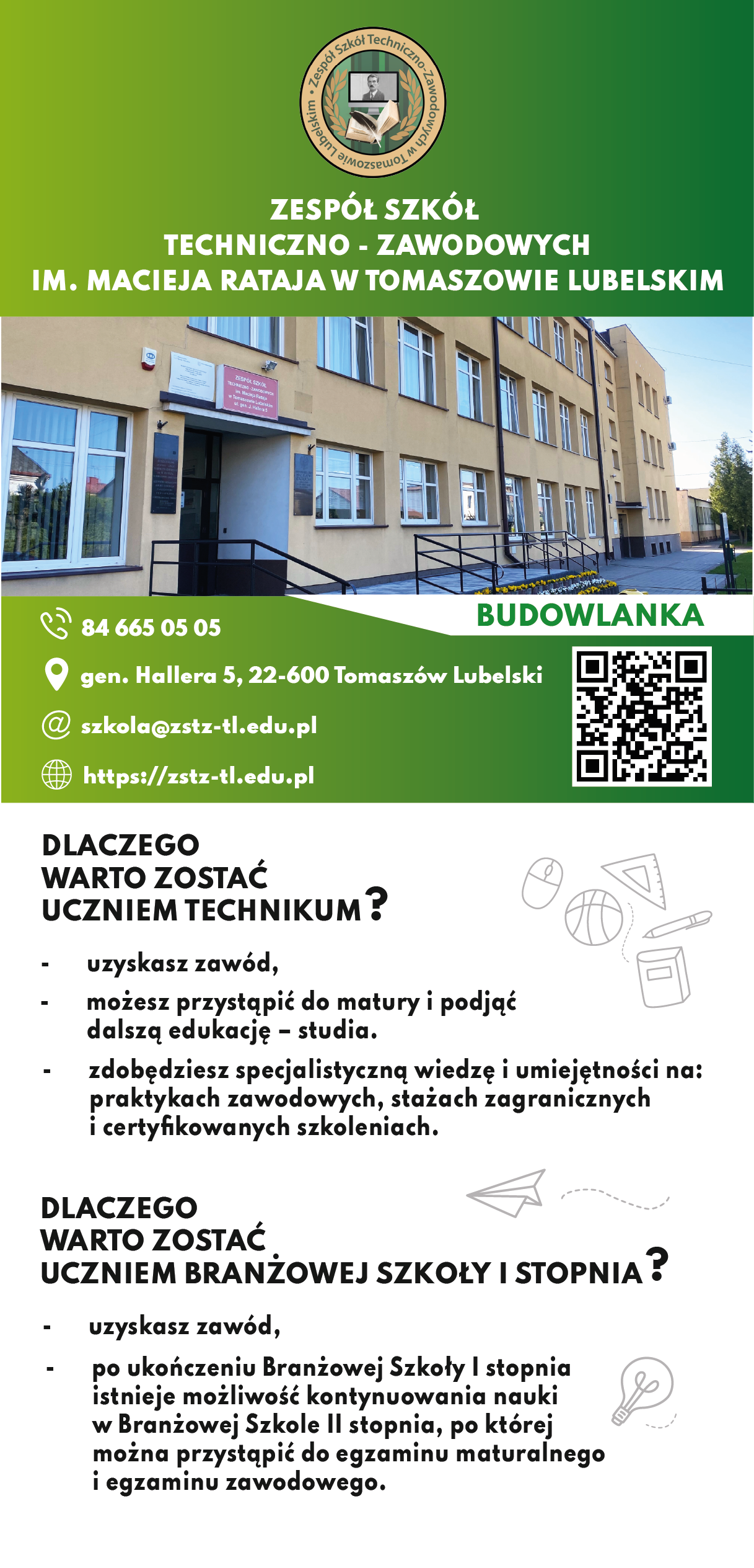 Read more about the article Ulotka szkoły