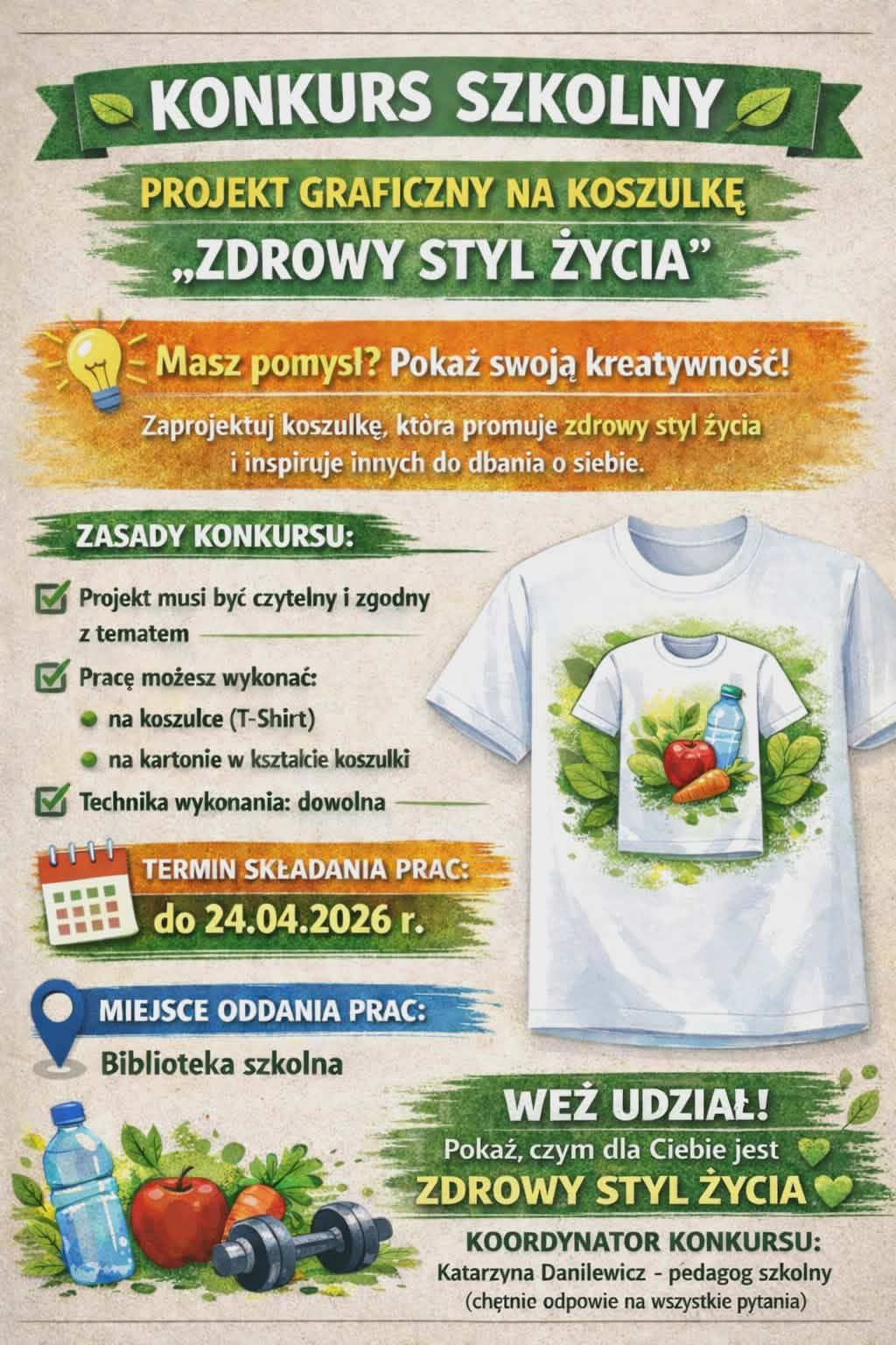 Read more about the article Zdrowy styl życia – Konkurs