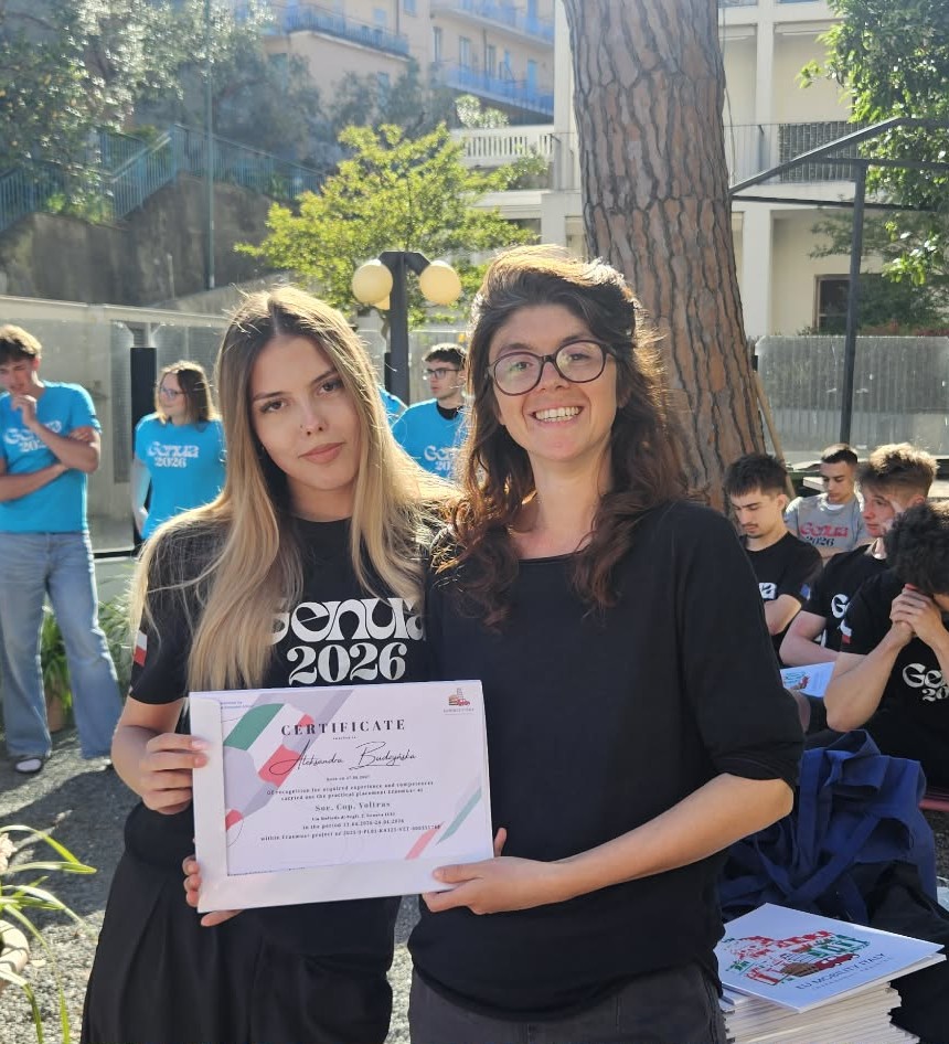 Read more about the article Erasmus+ | 24.04.2026 | DZIEŃ 10 | Włochy