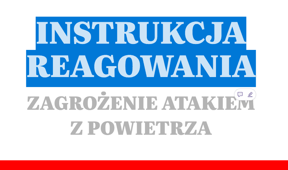 Read more about the article INSTRUKCJA REAGOWANIA